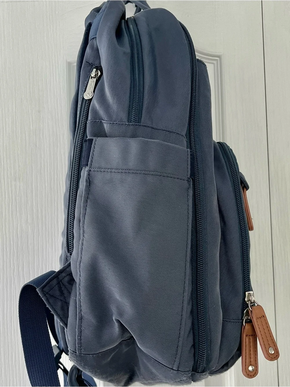 Ruvalino Large Multifunction Backpack multiple compartments Heather Gray YW168-N
